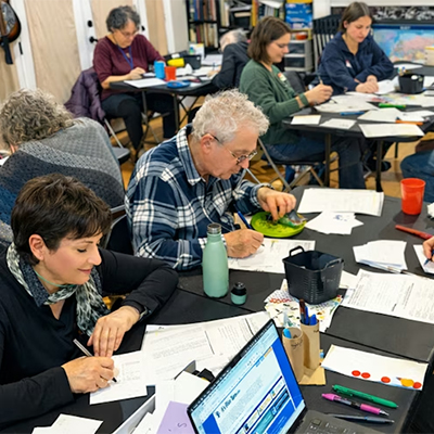 How to Host a Postcard Writing Party Training