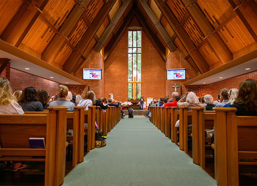 Audience listening at Fighting for America: How We Win 2026 event