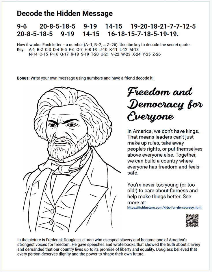 Dolores Huerta coloring page thumbnail